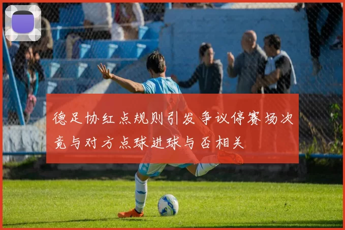 德足协红点规则引发争议停赛场次竟与对方点球进球与否相关